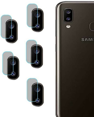 LIGHTWINGS Back Camera Lens Glass Protector for Samsung Galaxy A20(Pack of: 5)