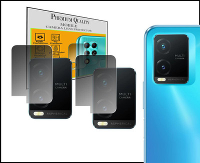 Hideous Back Camera Lens Glass Protector for Vivo T1X(Pack of: 2)