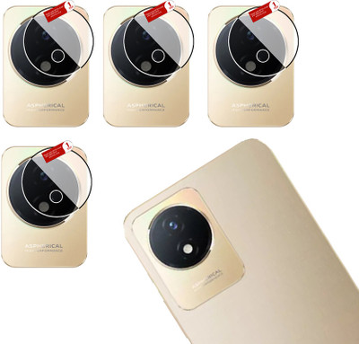 DAFFIN Back Camera Lens Glass Protector for VIVO YO2(Pack of: 4)