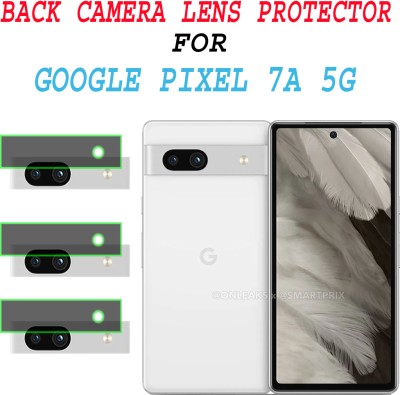 ejzatex Back Camera Lens Glass Protector for GOOGLE PIXEL 7A 5G(Pack of: 3)