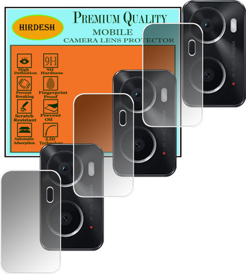 HIRDESH Back Camera Lens Glass Protector for OPPO A76(Pack of: 3)
