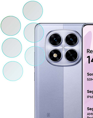 MOKPLZ Back Camera Lens Glass Protector for Redmi Note 14 Pro 5G(Pack of: 2)