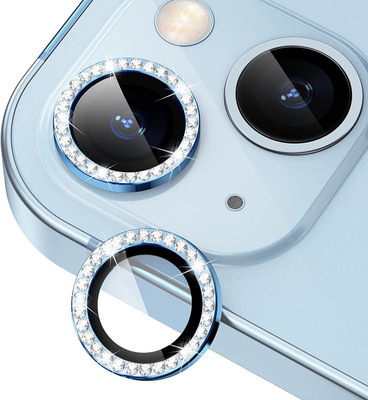 Pratibha Back Camera Lens Ring Guard Protector for iPhone 14 Plus 5D Camera Lens Ring Guard Protector(Pack of: 2)