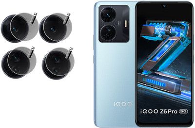 DAFFIN Back Camera Lens Glass Protector for iQOO Z6 Pro 5G(Pack of: 2)