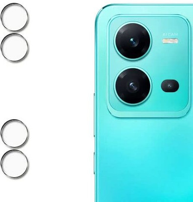 GPTECK Back Camera Lens Glass Protector for VIVO V25 Camera Lens(Pack of: 2)