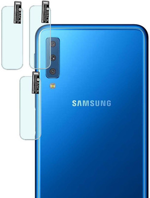 REJKLP Back Camera Lens Glass Protector for SAMSUNG GALAXY A7 2018(Pack of: 3)