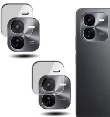Ahwaveeda Back Camera Lens Glass Protector for VIVO IQOO Z9X 5G CAMERA LENS (PACK OF 2)(Pack of: 2)