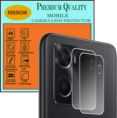 HIRDESH Back Camera Lens Glass Protector for OPPO A76(Pack of: 2)