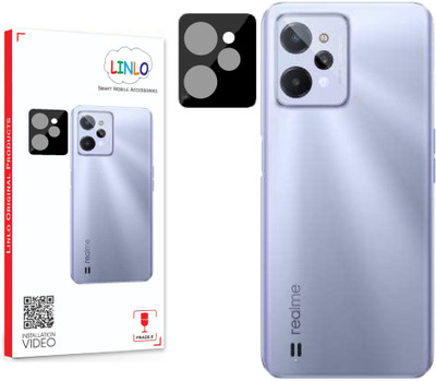 LINLO Back Camera Lens Glass Protector for Realme C31(Pack of: 1)
