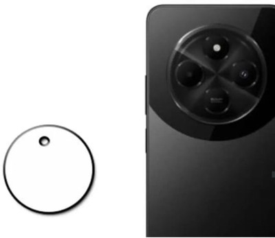 KHWABEEDA Back Camera Lens Glass Protector for POCO C75 CAMERA LENS(Pack of: 1)