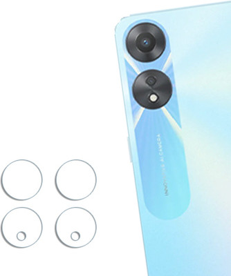 SOMTONE Back Camera Lens Glass Protector for Oppo A58 4G CAMERA LENS PROTECTOR(Pack of: 2)