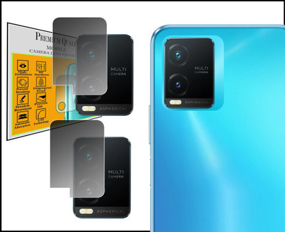 Hideous Back Camera Lens Glass Protector for Vivo T1X(Pack of: 2)