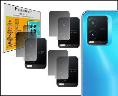 Ychroze Back Camera Lens Glass Protector for Vivo T1X(Pack of: 3)