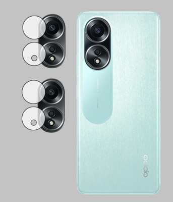 EJZATEX Back Camera Lens Glass Protector for OPPO A58, CAMERA LENS(Pack of: 2)