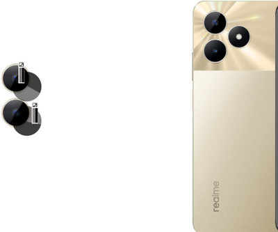 DAFFIN Front Camera Lens Glass Protector for realme C53(Pack of: 1)