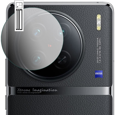 HIRDESH Back Camera Lens Glass Protector for Vivo x90 5g(Pack of: 1)