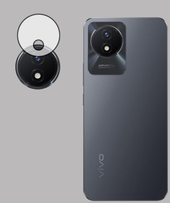 EJZATEX Back Camera Lens Glass Protector for VIVO Y02/VIVO Y02t, CAMERA LENS(Pack of: 1)