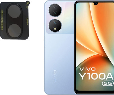 EJZATI Back Camera Lens Glass Protector for vivo Y100 5G, BACK CAMERA LENS PROTECTOR(Pack of: 1)