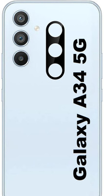 VALKAR Back Camera Lens Glass Protector for SAMSUNG Galaxy A34 5G, Samsung Galaxy A34(Pack of: 1)