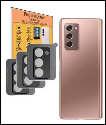 HIRDESH Back Camera Lens Glass Protector for Samsung Galaxy Z Fold 2(Pack of: 3)
