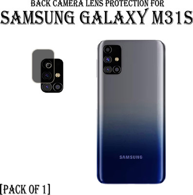 ejzatex Back Camera Lens Glass Protector for SAMSUNG GALAXY M31s(Pack of: 1)