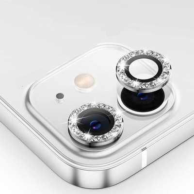 Voski Back Camera Lens Ring Guard Protector for iPhone 12 Ultra(Pack of: 2)