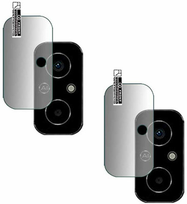 YCHROZE Back Camera Lens Glass Protector for POCO C55(Pack of: 2)