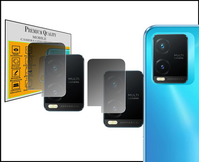 Hideous Back Camera Lens Glass Protector for Vivo T1X(Pack of: 2)