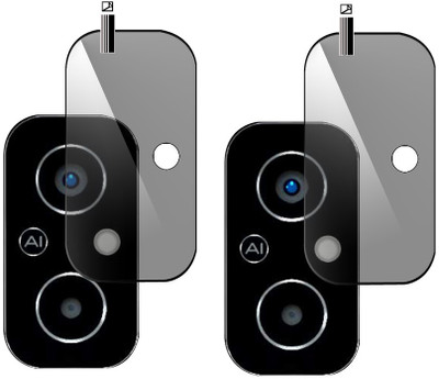 DAFFIN Back Camera Lens Glass Protector for POCO C55(Pack of: 2)