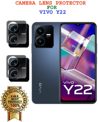 EJZATI Back Camera Lens Glass Protector for VIVO Y22(Pack of: 2)