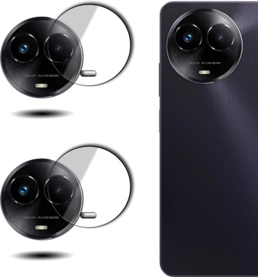 Mobtek Back Camera Lens Glass Protector for Realme C67 5G(Pack of: 2)