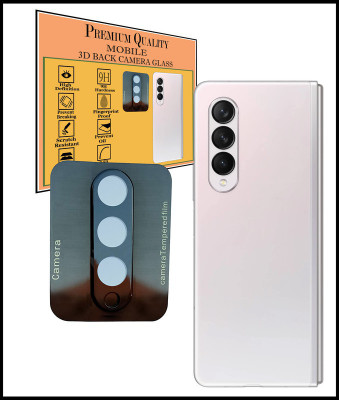 Ychroze Back Camera Lens Glass Protector for Samsung Galaxy Z Fold 3(Pack of: 1)