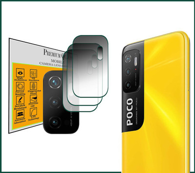 DAFFIN Back Camera Lens Glass Protector for POCO M3 Pro 5G(Pack of: 3)
