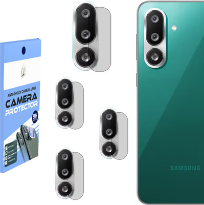 BERRIES Back Camera Lens Glass Protector for SAMSUNG GALAXY F56 5G, [Unbreakable Polycarbonate Material](Pack of: 4)