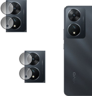 EJZATI Back Camera Lens Glass Protector for Vivo T2 5G, BACK CAMERA LENS(Pack of: 2)