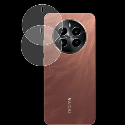 DAMDAM Back Camera Lens Glass Protector for Realme P1 5G (Not A Tempered Glass)(Pack of: 2)