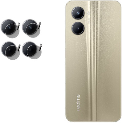 DAFFIN Back Camera Lens Glass Protector for realme C33(Pack of: 2)