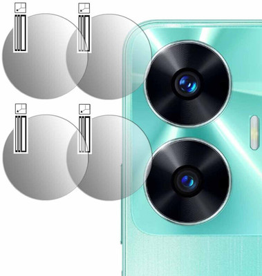 YCHROZE Back Camera Lens Glass Protector for Realme C55(Pack of: 2)