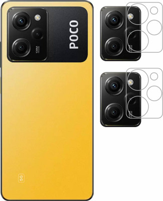 Vatsin Back Camera Lens Glass Protector for Poco X5 Pro 5G(Pack of: 2)