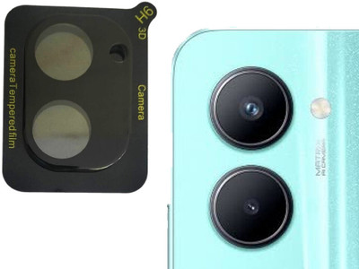 DOUMOF Back Camera Lens Glass Protector for Realme C33(Pack of: 1)