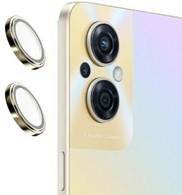 Casesily Back Camera Lens Ring Guard Protector for Oppo F21 Pro 5G Gold(Pack of: 2)