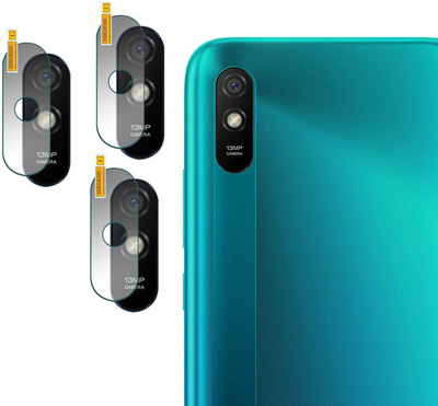 Ychroze Back Camera Lens Glass Protector for Redmi 9A(Pack of: 3)