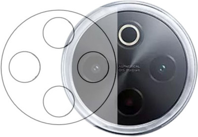 ISAAK Back Camera Lens Glass Protector for Vivo T4 5G(Pack of: 1)