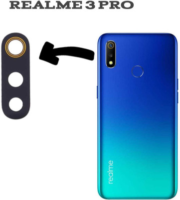 A R Enterprise Back Camera Lens Glass Protector for REALME 3(Pack of: 1)