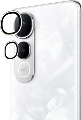 SCRENZO Back Camera Lens Ring Guard Protector for Vivo 400 Pro 5G, Silver camera Ring For Vivo Y400 Pro(Pack of: 2)