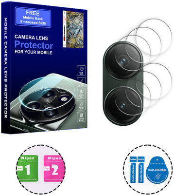 ARBAN Back Camera Lens Glass Protector for Realme GT Neo6 SE 5G (FREE 1 MOBILE EMBOSSED SKIN) CAMERA LENS PROTECTOR(Pack of: 3)