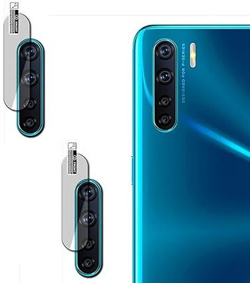 GPTECK Back Camera Lens Glass Protector for OPPO F15 Camera Lens(Pack of: 2)