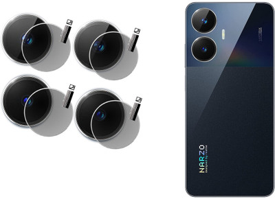 DAFFIN Back Camera Lens Glass Protector for realme narzo N55,(Pack of: 2)