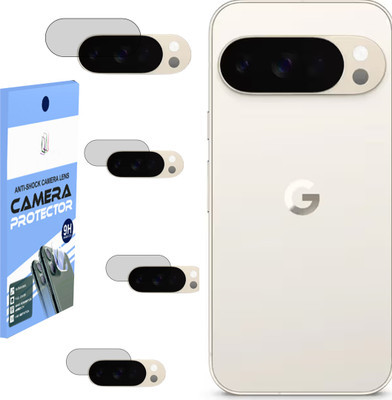 SCREENIX Back Camera Lens Glass Protector for GOOGLE PIXEL 10 PRO XL, [Flexible Unbreakable Polycarbonate Material](Pack of: 4)