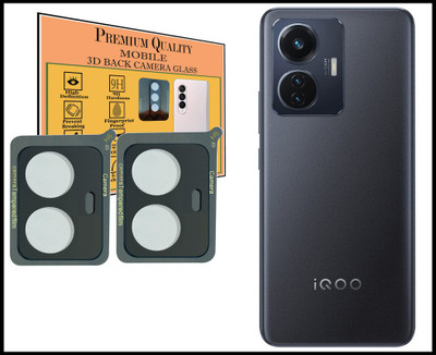 HIRDESH Back Camera Lens Glass Protector for iQOO Z6 44W(Pack of: 2)